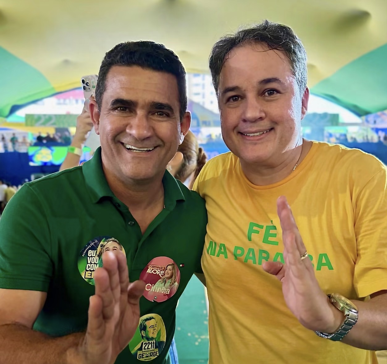 Com apoio de Chico Nazário e Carlos Monteiro, Caaporã é a única cidade da Paraíba a dar vitória a Efraim Filho