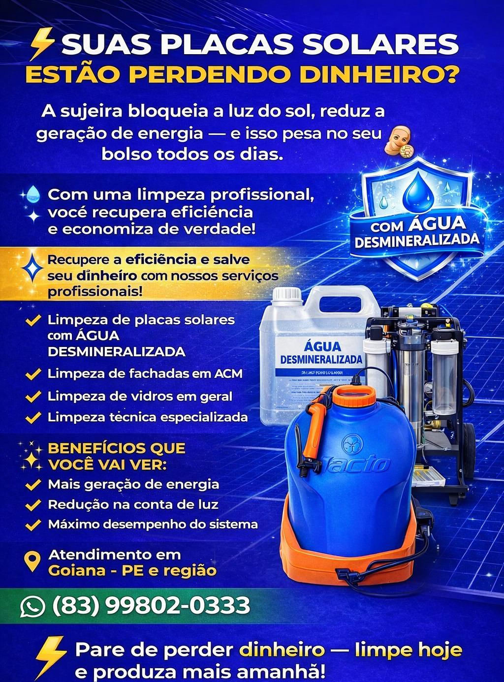 Limpeza de Placas