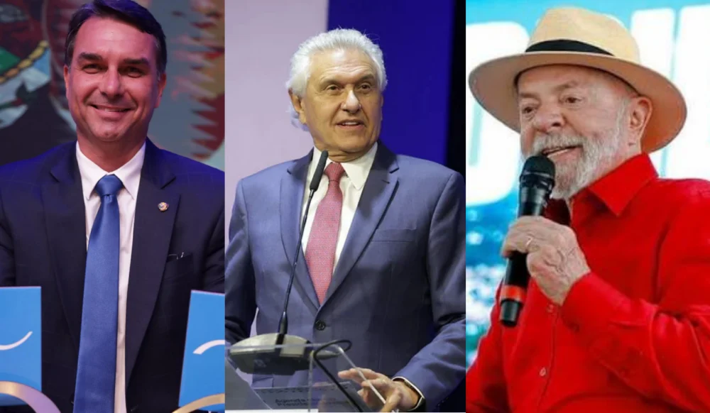 Ronaldo Caiado critica pré-candidatura de Flávio Bolsonaro e diz que ela beneficia Lula