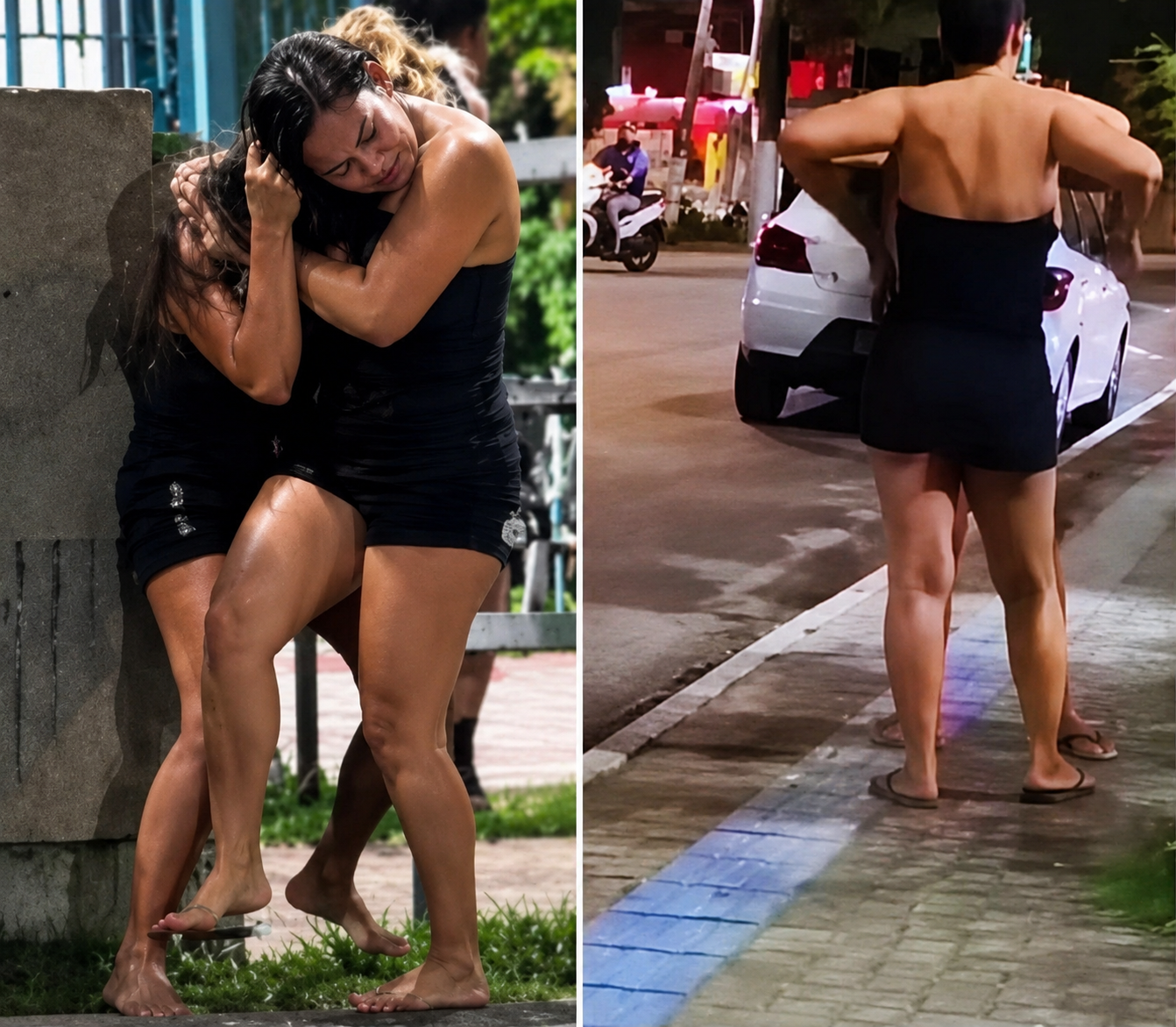 Briga entre duas mulheres chama atenção na Vila Castelo Branco, em Goiana