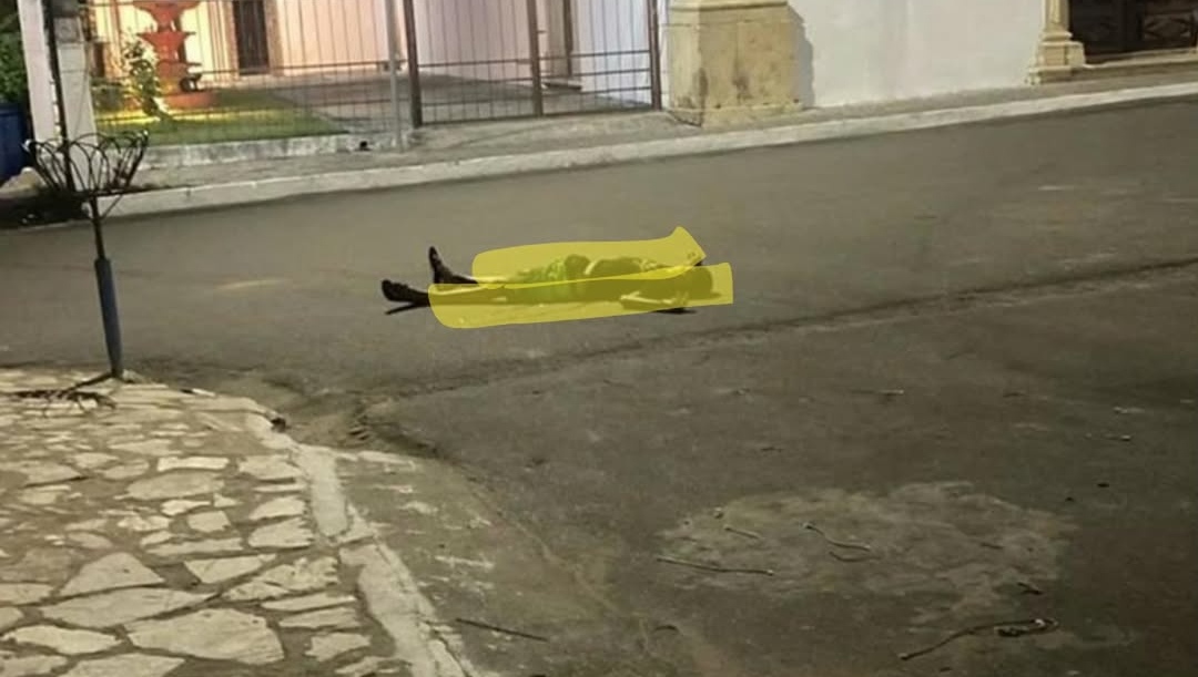 JOVEM É ASSASSINADO EM FRENTE À IGREJA MATRIZ DE ALHANDRA