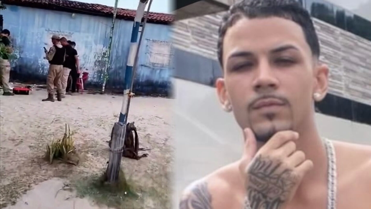 Morador de Caaporã usava tornozeleira eletrônica e estava na praia com amigos quando foi morto no banheiro de um bar